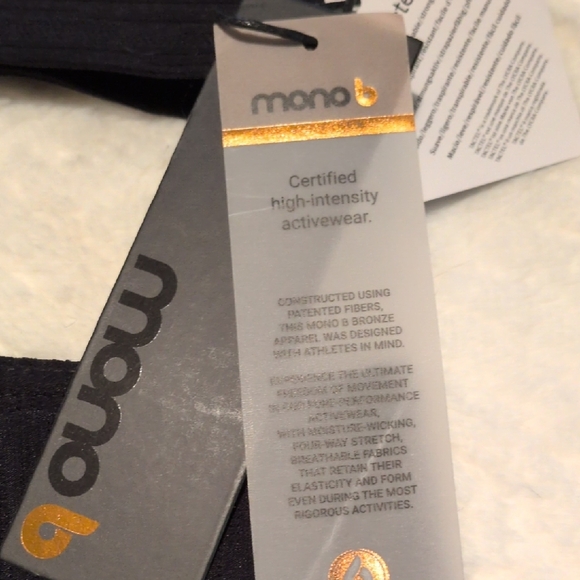 Mono B Black Activewear Set - Picture 2 of 5